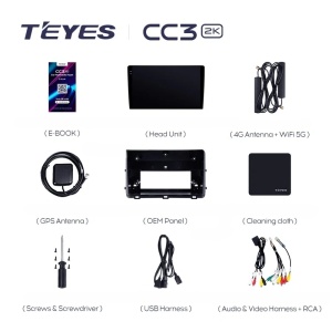 Navigatie Auto Teyes CC3 2K Kia Ceed 3 2018-2022 4+64GB 10.36" QLED Octa-core 2Ghz, Android 4G Bluetooth 5.1 DSP - Img 7