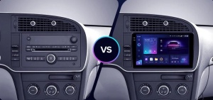 Navigatie Auto Teyes CC3 2K Saab 9-3 2007-2014 4+32GB 9.5" QLED Octa-core 2Ghz, Android 4G Bluetooth 5.1 DSP - Img 3