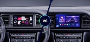 NAVIGATIE AUTO TEYES CC3 2K SEAT LEON 3 2012-2020 4+32GB 9.5" QLED OCTA-CORE 2GHZ ANDROID 4G BLUETOOTH 5.1 DSP - Img 3