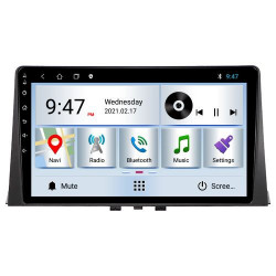 NAVIGAȚIE CARPAD ANDROID 10 DEDICATĂ CITROEN BERLINGO 2019- ECRAN CAPACITIV QUADCORE 2GB RAM 32 GB ROM DVR CARKIT BLUETOOTH MIRROR LINK MODEL KIT-berlingo18+EDT-E310