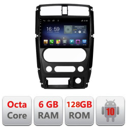 NAVIGATIE CARPAD ANDROID 10 DEDICATA SUZUKI JIMNY 2007-2016, ECRAN CAPACITIV OCTACORE 6GB RAM 128GB ROM DVR CARKIT BLUETOOTH MIRROR LINK MODEL LENOVO KIT-JIMNY07+EDT-E609