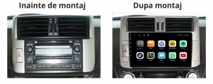 NAVIGATIE CARPAD ANDROID DEDICATA Toyota Land Cruiser Prado J150 2009 - 2013 ECRAN IPS 9" INTERNET WIFI SIM 4G PROCESOR OCTA CORE 3GB RAM 32GB MEMORIE SSD SUNET DSP DVR CARKIT BLUETOOTH CARPLAY ANDROID AUTO COOLER RACIRE MODEL KIT-347+EDT-M300