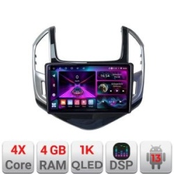 Navigatie Chevrolet Cruze 2013- A-1267 4+64 InCell Display 1K Android Waze USB Navigatie Internet Youtube Radio KIT-1267+EDT-E209-RK
