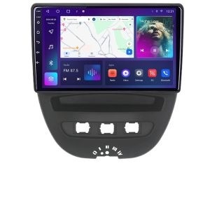 Navigatie Citroen C1 Peugeot 107 Toyota Aygo 2005-2014 Android radio gps internet quad core 4+64 carplay android auto KIT-C1+EDT-E310v3 - Img 2