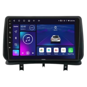 Navigatie CLARION Renault Clio III 2005-2014 9 inch 2GB 32GB 4 CORE - Img 2