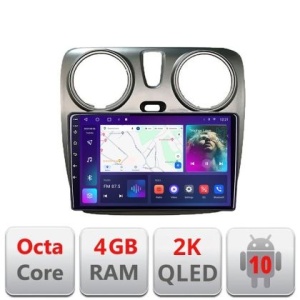 Navigatie Dacia Dokker Android Octa Core Ecran 2K QLED GPS 4G 4+32GB 360 kit-dokker+EDT-E409-2K kit-dokker+EDT-E409-2K
