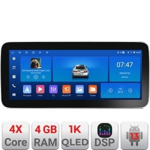 Navigatie Dacia dupa 2012 K-Dacia Edotec 4+64 12.3 inch Incell 1K android Wifi 5Ghz gps internet KIT-Dacia+EDT-E212-RK