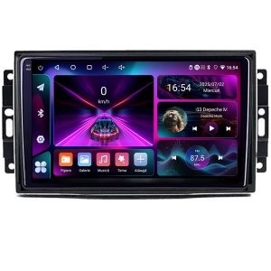 Navigatie dedicata Chrysler Jeep A-202 4+64 InCell Display 1K Android Waze USB Navigatie Internet Youtube Radio V1 KIT-202+EDT-E210-RK_v1 - Img 2