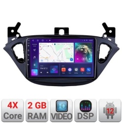 Navigatie dedicata Edonav Opel Corsa E 2013-2016 A-corsa Opel Adam 2012-2019 Ecran Qled,2Gb Ram,32Gb Hdd,USB,Bluetooth,Wifi