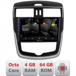 Navigatie dedicata Nakamichi Nissan Pulsar 2014-2018 Android Octa Core 720p 4+64 DSP 360 camera carplay android auto