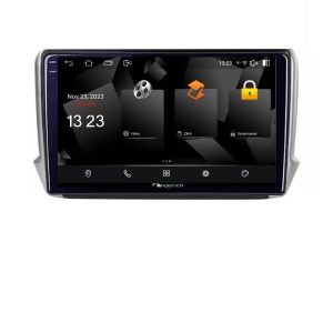 Navigatie dedicata Nakamichi Peugeot 208/2008 5510-PSA Android Octa Core 720p 4+64 DSP 360 camera carplay android auto - Img 2
