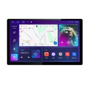 Navigatie dedicata Nissan Micra 2014-2019 Edonav ecran 13" 2K 4+32 Android Waze USB Navigatie 4G 360 Toslink Youtube Radio KI KIT-micra+EDT-E413-2K - Img 2