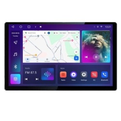 Navigatie dedicata Peugeot 508 N-5637 Edonav ecran 13" 2K 4+32 Android Waze USB Navigatie 4G 360 Toslink Youtube Radio KIT-563 KIT-5637+EDT-E413-2K