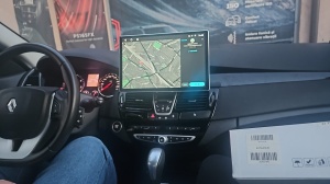 Navigatie Dedicata Renault Laguna 3 2007-2015 Latitude Octacore 4+64GB Ecran 2K 13 inch Qled Android 4G DSP GPS Internet 4G Carplay Android Auto Wireless kit-laguna+EDT-E413