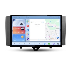 Navigatie dedicata Smart For Two 2010-2015 N-Smart10 Edonav ecran 13" 1K 4+64 Android Waze USB Navigatie 4G 360 Toslink Youtub KIT-SMART10+EDT-E413V3