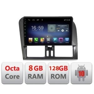 Navigatie dedicata Volvo XC60 2014-2018 cu sistem Sensus Connect F-272-14 Octa Core cu Android Radio Bluetooth Internet GPS WIF kit-272-14+EDT-E609