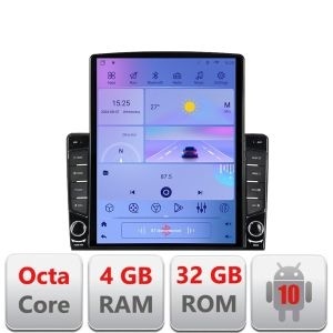 Navigatie Fiat Tipo 2015-2021 G-TIPO ecran tip TESLA 9.7" cu Android Radio Bluetooth Internet GPS WIFI 4+32GB DSP 4G O KIT-TIPO+EDT-E709