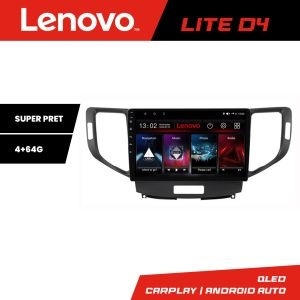 Navigatie Honda Accord 2008-2012 Lenovo Kit-8951 4+64 GB Android Waze USB Navigatie Internet Youtube Radio KIT-8951+LITE-D4-9-4+64