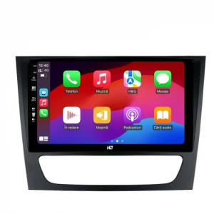 Navigatie HUB64 Mercedes Benz W211/CLS, 8GB RAM, Android 13, Octacore, Slot Sim 4G, DSP, GPS, Wi-FI, Carplay, Android Auto, USB, Bluetooth, Waze, Touchscreen, 9 Inch - Img 5