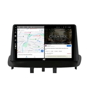 Navigatie HUB64 Renault Megane 3 / Fluence (2009-2016), 8GB RAM, Android, Octacore, Slot Sim 4G, DSP, GPS, Wi-FI, Carplay, Android Auto, USB, Bluetooth, Waze, Touchscreen, 9 Inch - Img 9