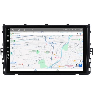Navigatie HUB64 Volkswagen Polo (2018+), 4GB RAM, Android 13, Quadcore, DSP, GPS, Wi-FI, Carplay, Android Auto, USB, Bluetooth, Waze, Touchscreen, 9 inch - Img 2