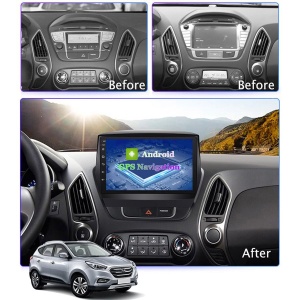 Navigatie Hyundai IX35 F-361 Octa Core cu Android Radio Bluetooth Internet GPS WIFI DSP 8+128GB 4G KIT-361+EDT-E609 - Img 10