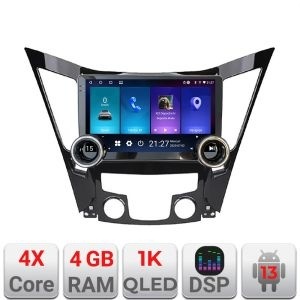 Navigatie Hyundai Sonata 2011-2015 Kit-259 4+64 10.5 inch Incell 1K android Wifi 5Ghz gps internet KIT-259+EDT-E211-RK