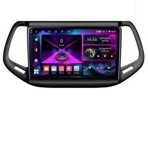 Navigatie Jeep Compass 2017 A-739 4+64 InCell Display 1K Android Waze USB Navigatie Internet Youtube Radio KIT-732+EDT-E210-RK - Img 2