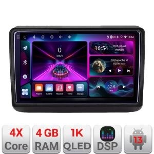 Navigatie Jeep Grand Cherokee 2014-2019 A-JGG 4+64 InCell Display 1K Android Waze USB Navigatie Internet Youtube Radio KIT-JGG+EDT-E209-RK