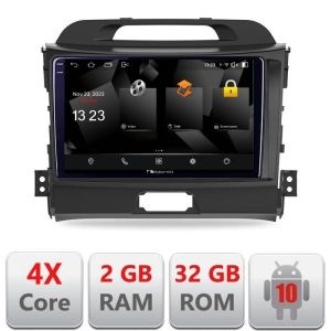 Navigatie Kia Sportage 2010- 5230-325 Android Ecran 720P Quad Core 2+32 carplay android auto KIT-325+NAM5230-A9Z