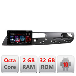 NAVIGAȚIE LENOVO ANDROID 10 DEDICATĂ CITROEN C5 2008-2017 ECRAN CAPACITIV OCTACORE 2GB RAM 32 GB ROM DVR CARKIT BLUETOOTH MIRROR LINK MODEL LENOVO KIT-C5+EDT-E509