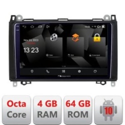 Navigatie Mercedes VW 5510-068 Android Octa Core 720p 4+64 DSP 360 camera carplay android auto KIT-068+NAM5510-A9Z