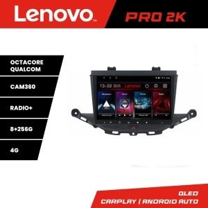 Navigatie Opel Astra K Lenovo Kit-ASTRAK 8 core QLED 2K 8+256 360 Android Waze USB Navigatie Internet Youtube Radio KIT-ASTRAK+PRO-2K-9-8+256