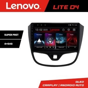 Navigatie Opel Karl 2017- Lenovo Kit-karl 4+64 GB Android Waze USB Navigatie Internet Youtube Radio kit-karl+LITE-D4-10-4+64