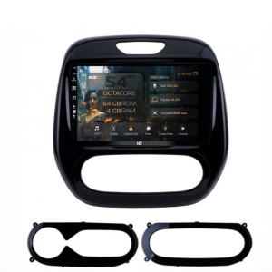 Navigatie Renault Captur (2013-2019), 6GB RAM, Android, Octacore, Slot Sim 4G, DSP, GPS, Wi-FI, Carplay, Android Auto, USB, Bluetooth, Waze, Touchscreen, 9 Inch - Img 4