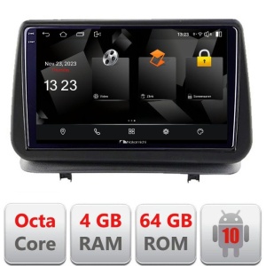 Navigatie Renault Clio 3 2005-2013 5510-Clio3 Android Octa Core 720p 4+64 DSP 360 camera carplay android auto kit-clio3+NAM5510-A9Z
