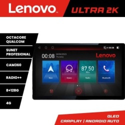Navigatie Renault Clio 5 N-Clio5 ecran 13" 2K 8+128 Android Waze USB Navigatie 4G 360 Toslink Youtube Radio KIT KIT-clio5+ULTRA-2K-13-8+128