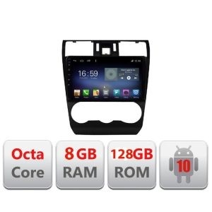 Navigatie Subaru Forester 2013 F-062 Octa Core cu Android Radio Bluetooth Internet GPS WIFI DSP 8+128GB 4G KIT-062+EDT-E609