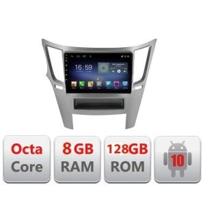 Navigatie Subaru Legacy 2010-2015 F-458 Octa Core cu Android Radio Bluetooth Internet GPS WIFI DSP 8+128GB 4G Cod: KIT-458+EDT-E609