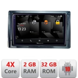 Navigatie Toyota 2DIN 5230-TY2DIN Android Ecran 720P Quad Core 2+32 carplay android auto KIT-TY2DIN+NAM5230-A9Z