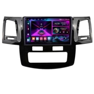 Navigatie Toyota Hilux 2008-2014 A-143 4+64 InCell Display 1K Android Waze USB Navigatie Internet Youtube Radio KIT-143+EDT-E209-RK - Img 2