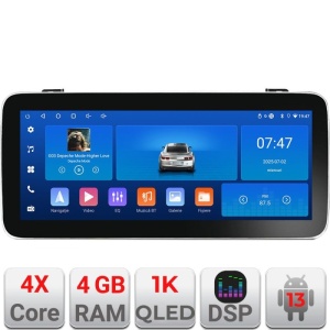 Navigatie Toyota Prius dupa 2015 Edotec 4+64 12.3 inch Incell 1K android Wifi 5Ghz gps internet Kit-TY50 KIT-TY50+EDT-E212-RK