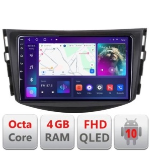 Navigatie Toyota RAV4 B-018 Android Ecran QLED octa core 4+64 carplay android auto KIT-018+EDT-E309V3 KIT-018+EDT-E309V3