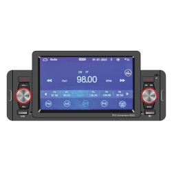 Navigatie Universala MP5 Player Auto PNI Clementine 9555 1DIN Display 5 inch 4 x 50W, Bluetooth, Radio FM, Carplay Wireless, Functie RDS