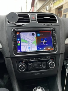 Navigatie volkswagen golf 5, golf 6, passat b6, b7, tiguan, touran, skoda octavia, fabia, seat, android 12, 4GB RAM 64GB Carplay/Android auto, Dsp, Rds, Bluetooth, Waze, Google Maps