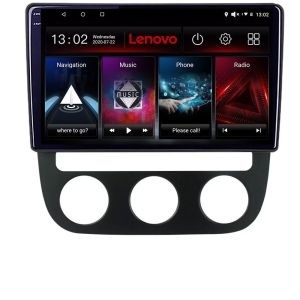 Navigatie VW Golf 5 2004-2010 clima automatica Android radio gps internet 4+64 Lenovo KIT-golf5-automatic+LITE-D4-10-4+64 - Img 2