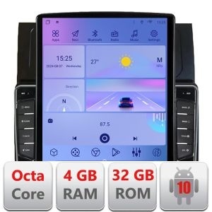 Navigatie VW Touran 2010-2016 H-touran3 ecran tip TESLA 9.7" cu Android Radio Bluetooth Internet GPS WIFI 4+32GB DSP 4 KIT-touran3+EDT-E710