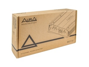 PACHET AMPLIFICATOR SI DIFUZOARE AUTO Aura AMP 4.60, 4 canale, 150W, Clasa AВ + Difuzoare auto midrange Aura SM A654 + Kit de cabluri