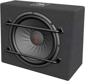 Pachet de Bass JBL STAGE 1200S Subwoofer Incinta Cub de 30cm (12″) + Amplificator JBL Concert A652 + Kit cabluri Acv de 10mm² LK-10