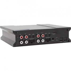 Procesor de sunet 12 canale DSP German Sound 8 x RCA Intrari (nivel joase) 2 to 4 Volt 12 x RCA Iesiri (5v) 1x Aux Intrare 1x iesire si intrare optica 1x iesire telecomanda SD card intrare Audio System German Sound